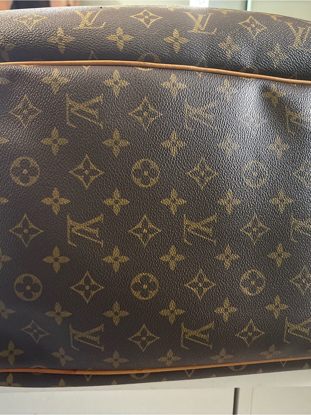 Louis Vuitton Monogram Canvas Dome Satchel with Tan Trim - Picture 9 of 14